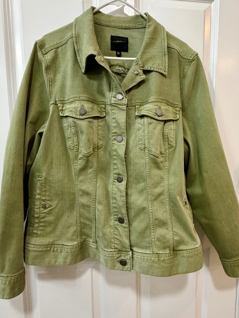 Liverpool Temma women's XXL light green denim jacket